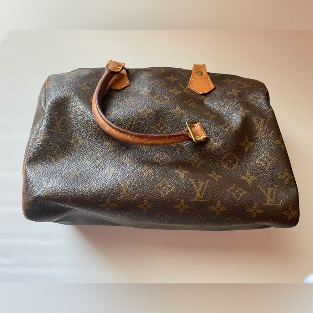 Louis Vuttion Speedy 30 Vintage handle broken can be fixed